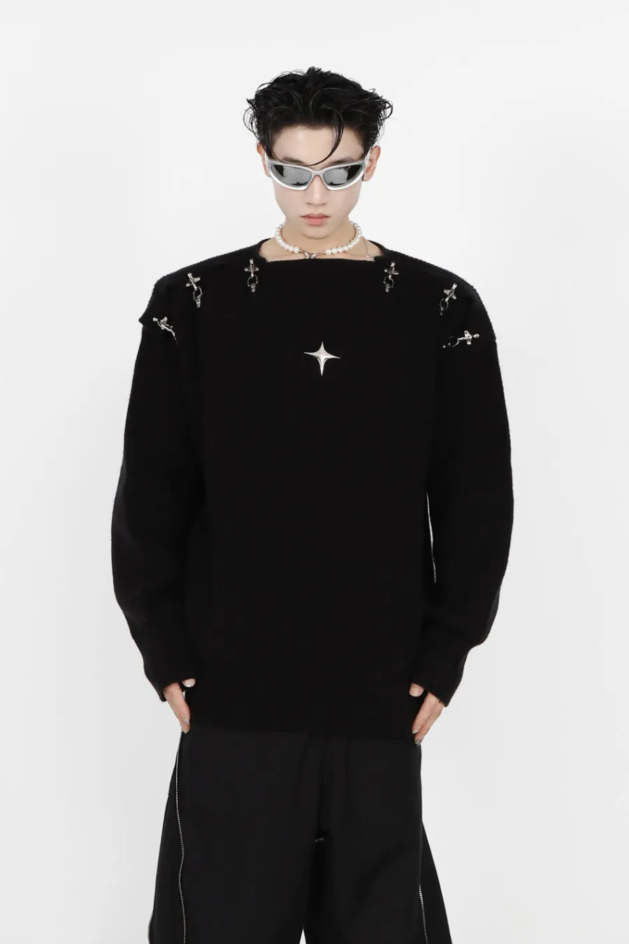 Clearance Y3K Sweater Sweaters