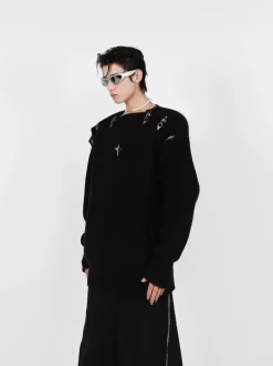 Clearance Y3K Sweater Sweaters