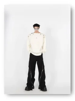 Clearance Y3K Sweater Sweaters