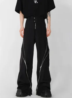 Fashion Zipper Pants Pants