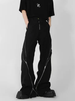 Fashion Zipper Pants Pants
