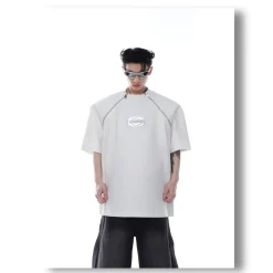 Fashion Zipper Tee T-Shirts