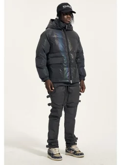 Hot 3M Reflective Puffer Jacket Jackets