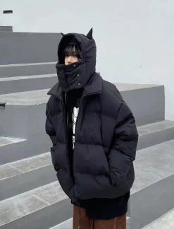 Fashion Devil Puffer Jacket Jackets