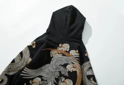 Sale Embroidered Phoenix Hoodie Hoodies