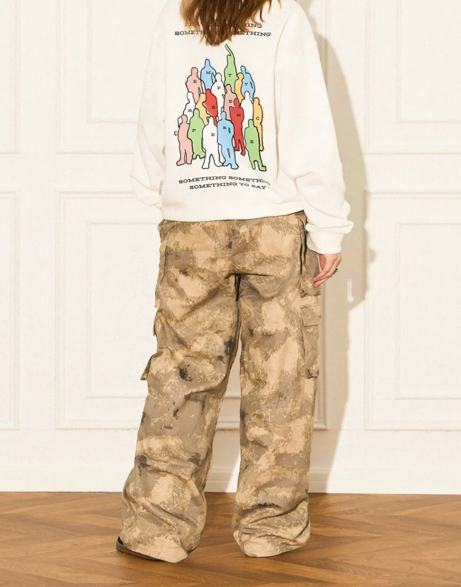 Outlet Camoflauge pocket Cargo Pants Pants