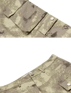 Outlet Camoflauge pocket Cargo Pants Pants