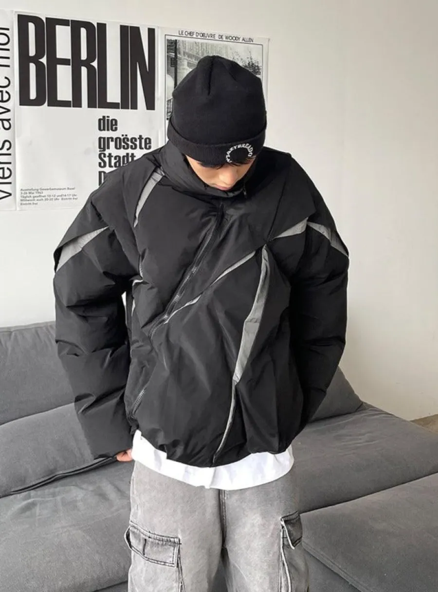 Fashion "Cutters" Puffer Down Jacket Jackets