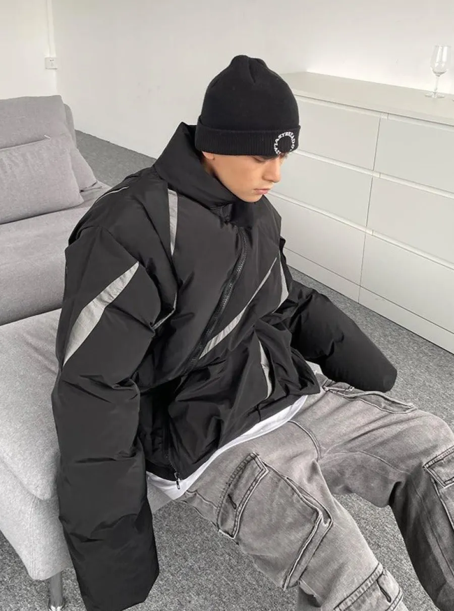 Fashion "Cutters" Puffer Down Jacket Jackets