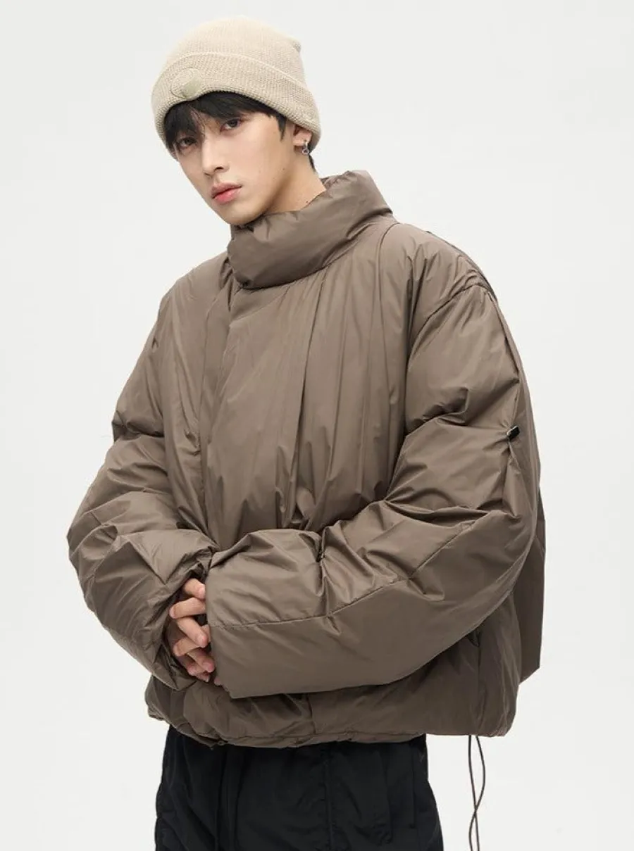 Online Overlapped Puffer Jacket Jackets