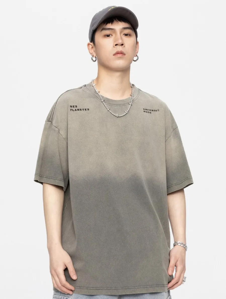 Outlet Retro-Washed Gradient Tee T-Shirts