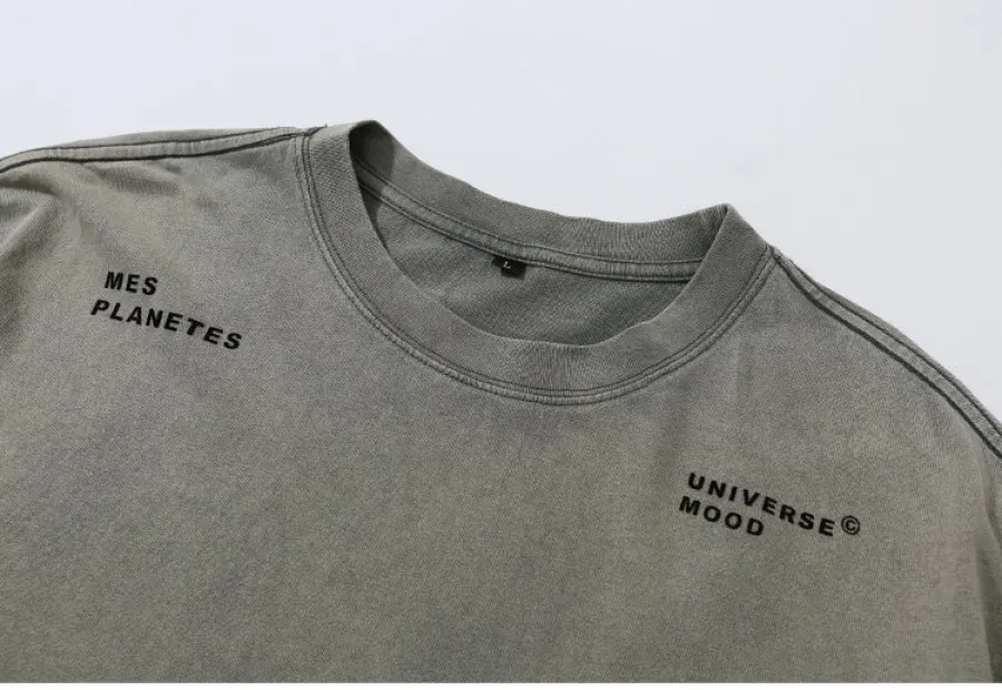 Outlet Retro-Washed Gradient Tee T-Shirts