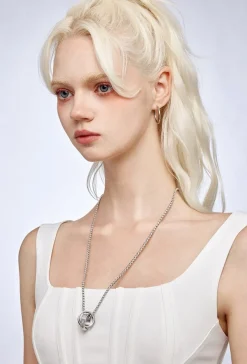Discount Double Ring Necklace Accessories