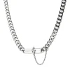 Outlet "Lightning Bar" Double Chain Necklace Accessories