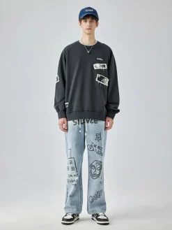 Clearance Manga Sweatshirt Sweaters