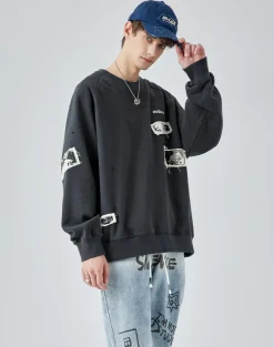 Clearance Manga Sweatshirt Sweaters