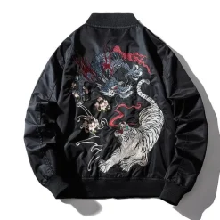 Outlet "Yin Yang" Lightweight Souvenir Jacket Jackets