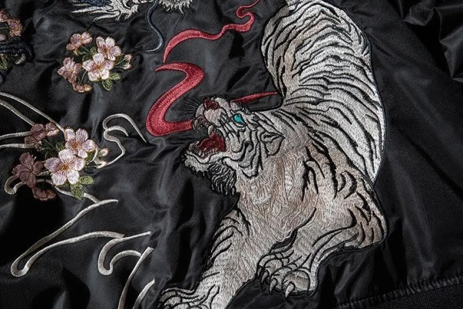Outlet "Yin Yang" Lightweight Souvenir Jacket Jackets