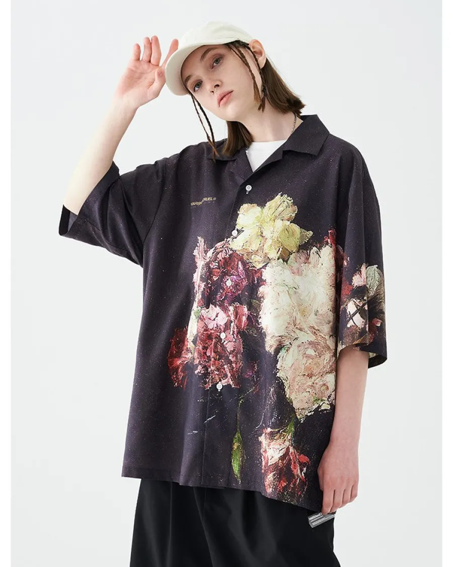 Outlet "Baroque" Button-Up Shirts