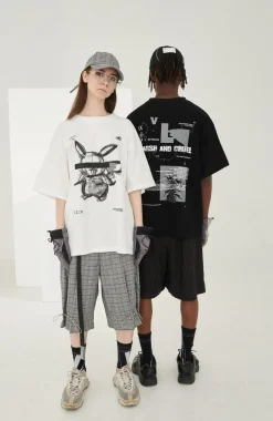 Discount Blinded Monster Outline Tee T-Shirts