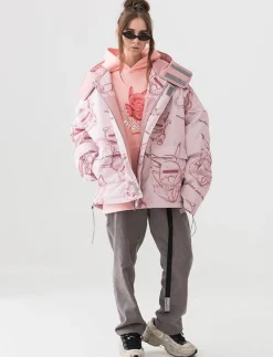 Sale Blinded Monsters Parka Jacket Jackets