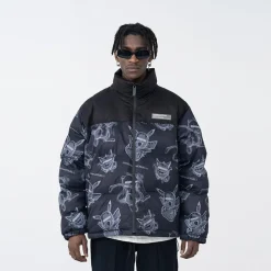 Outlet Blinded Monsters Puffer Jacket Jackets