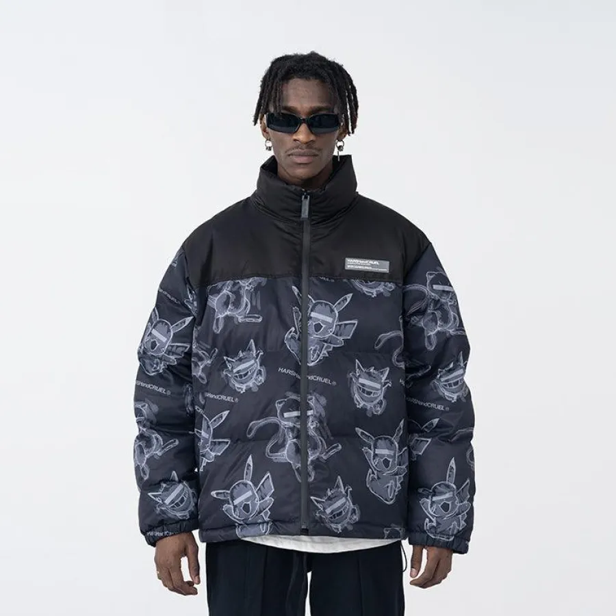 Outlet Blinded Monsters Puffer Jacket Jackets