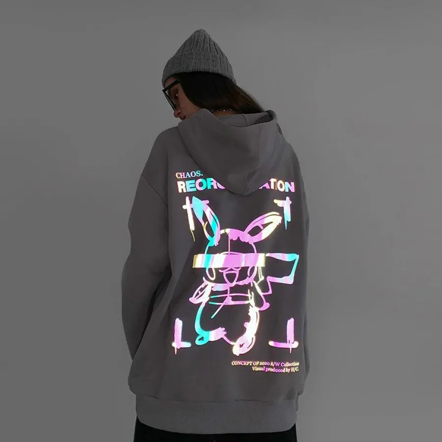 Hot Blinded Monster 3M Reflective Hoodie Hoodies