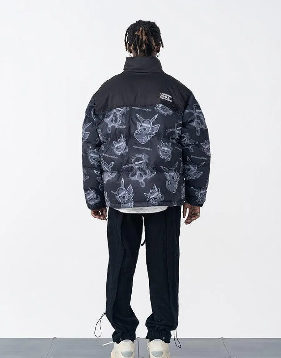 Outlet Blinded Monsters Puffer Jacket Jackets