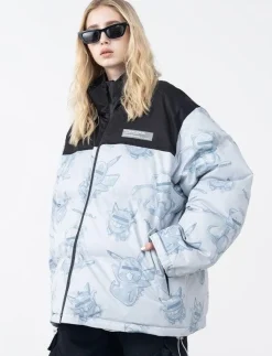 Outlet Blinded Monsters Puffer Jacket Jackets