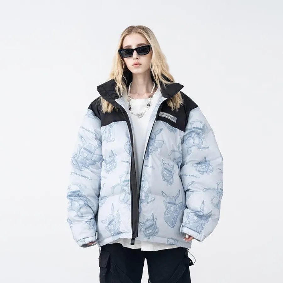 Outlet Blinded Monsters Puffer Jacket Jackets