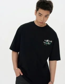 Online Embroidered Daisies Tee T-Shirts
