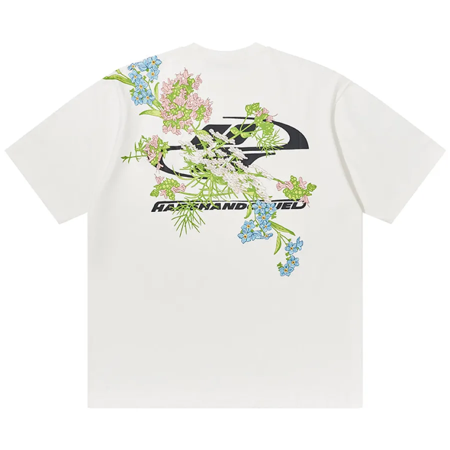 Outlet Embroidered "Bloom" Tee T-Shirts