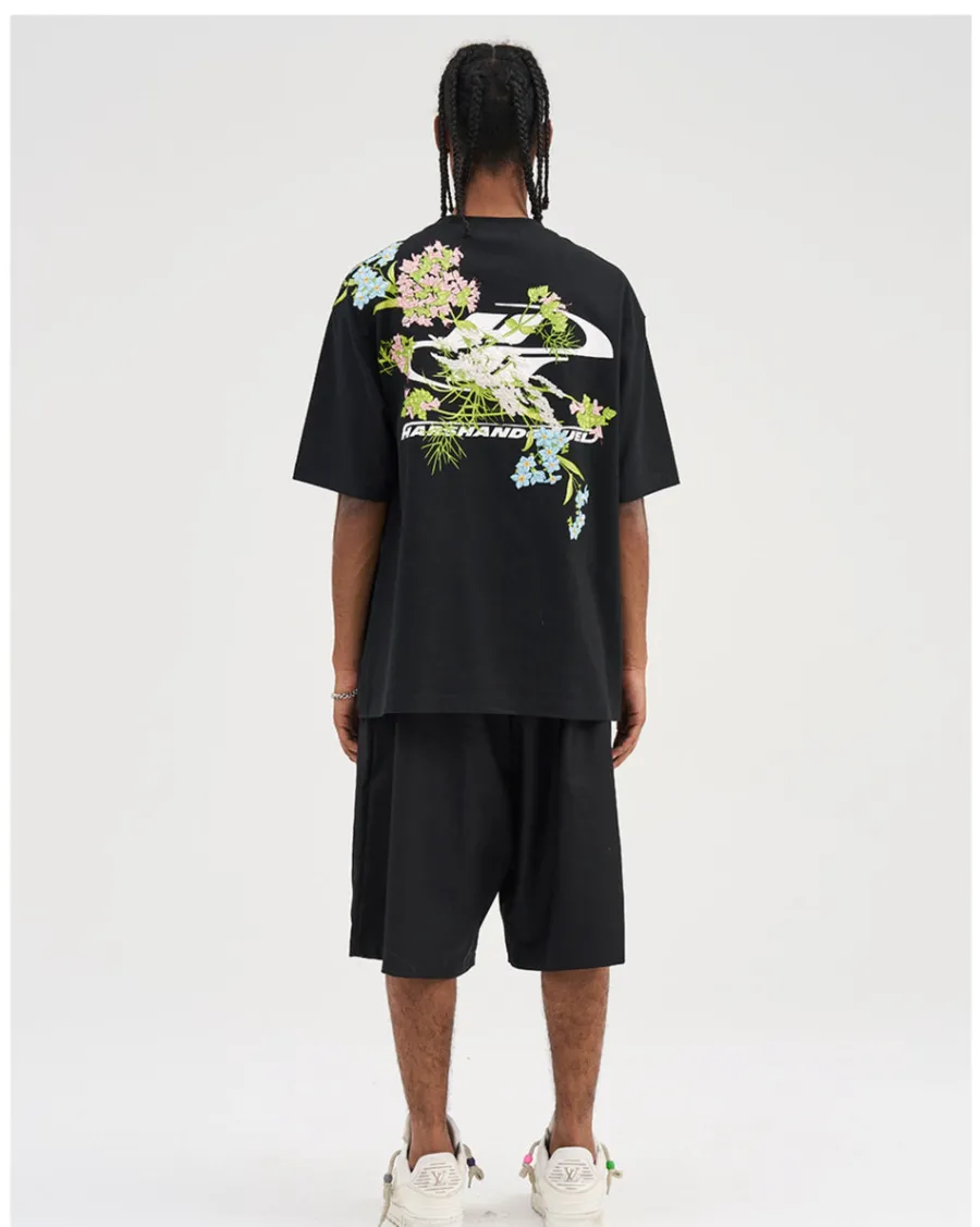 Outlet Embroidered "Bloom" Tee T-Shirts