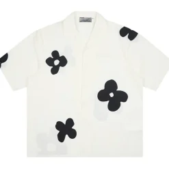 New Solitary Flower Button-Up Shirts
