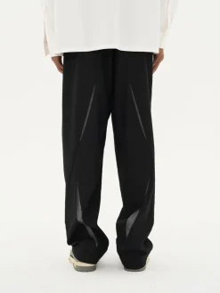 Sale Spliced Trousers Pants