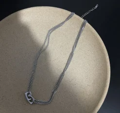 Discount Double Chain Necklace Accessories