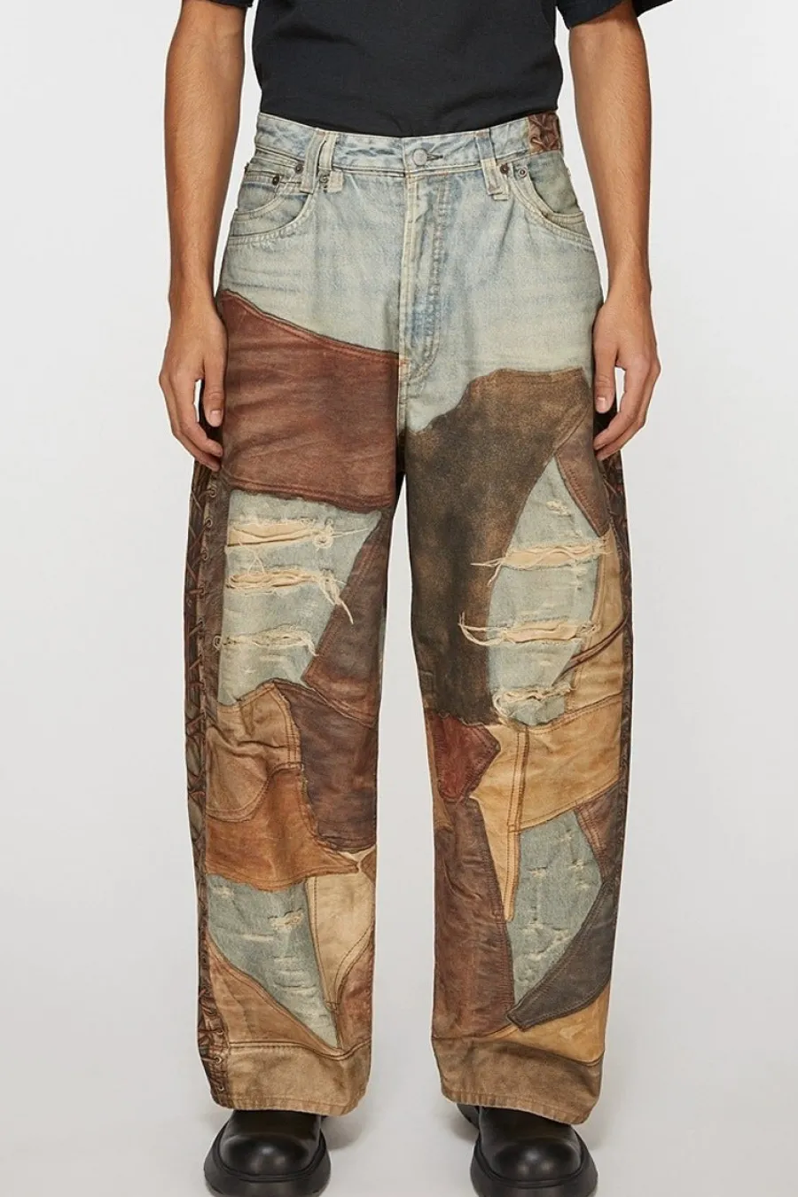 Sale HJK Exclusive "Abstract" Deconstructed Jeans Jeans