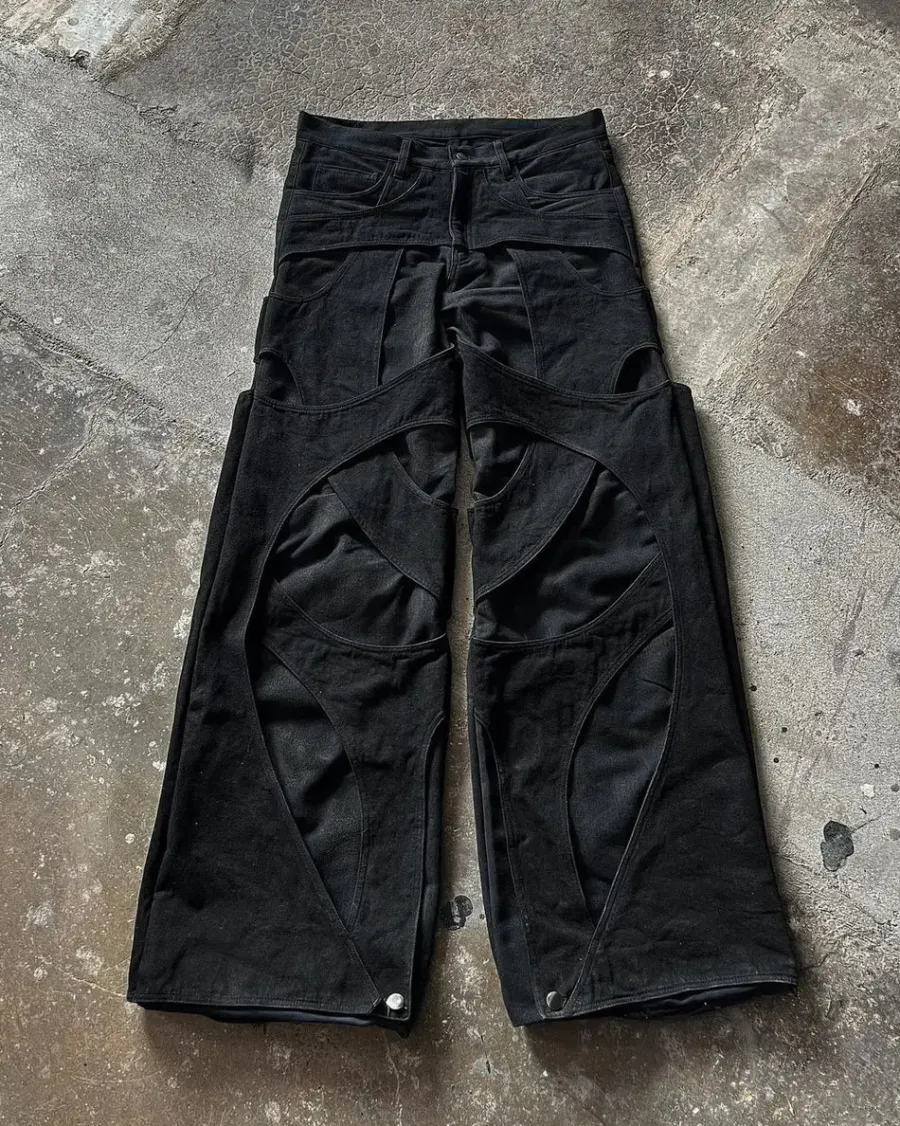 Online HJK Exclusive "Arches" Denim Cargo Pants Pants | Jeans