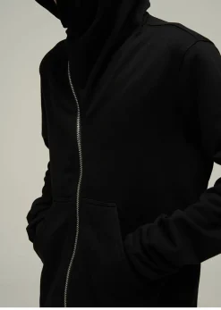 Discount HJK Exclusive Asymmetrical Zip Hooded Jacket Jackets