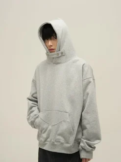Clearance HJK Exclusive Button Latch Hoodie Hoodies