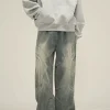 Hot HJK Exclusive Curved Denim Jeans Jeans