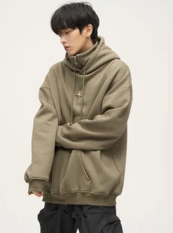 Hot Double Panel Hooded Zip Jacket Hoodies