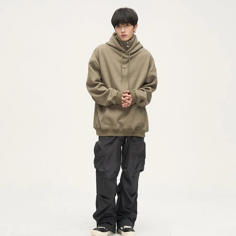 Hot Double Panel Hooded Zip Jacket Hoodies
