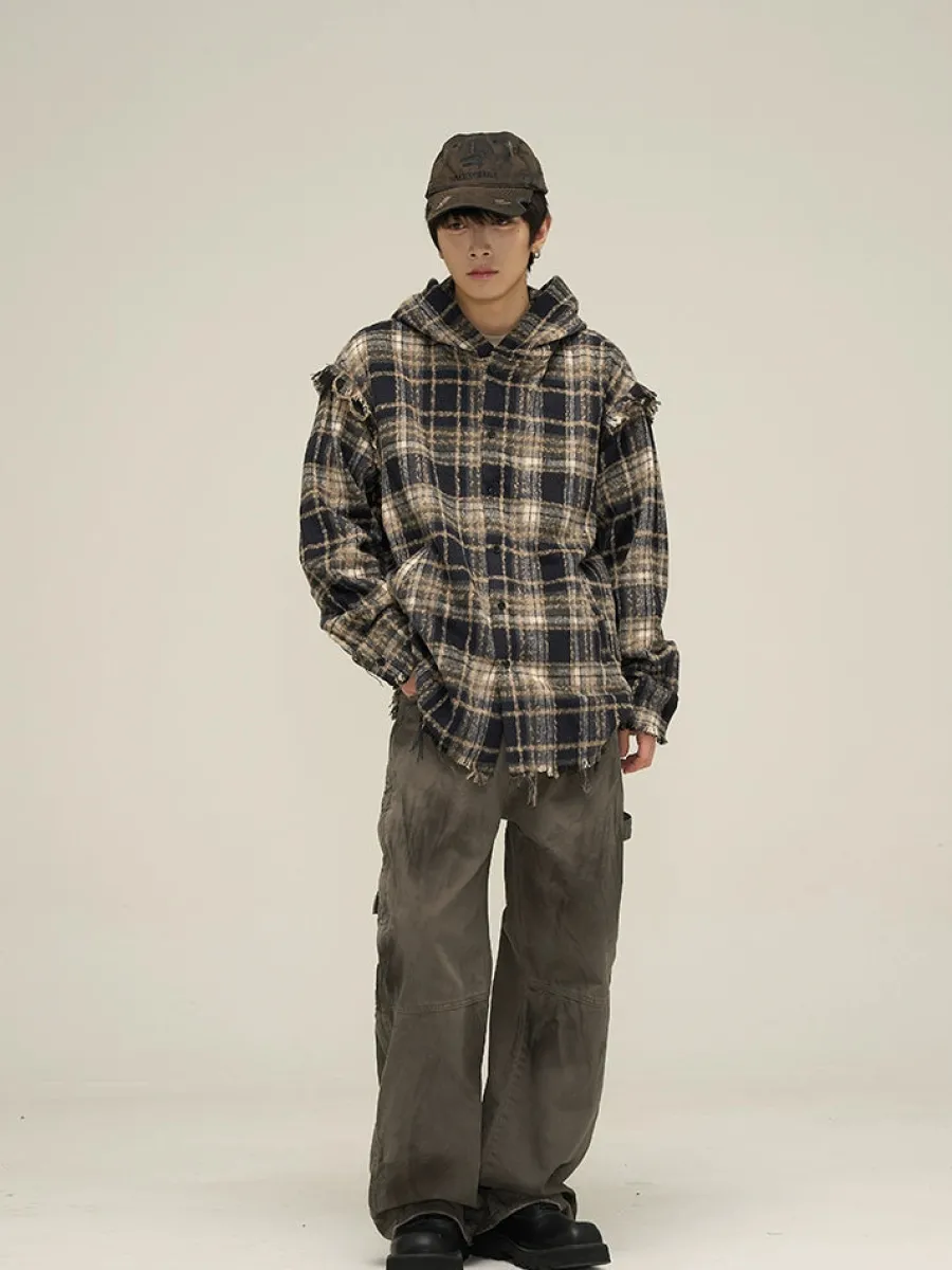 New HJK Exclusive Hooded Devil Flannel Hoodies