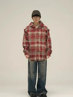 New HJK Exclusive Hooded Devil Flannel Hoodies