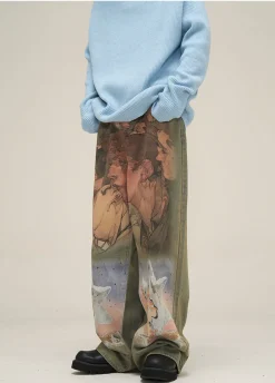 Outlet HJK Exclusive Oil Painted Jeans Jeans