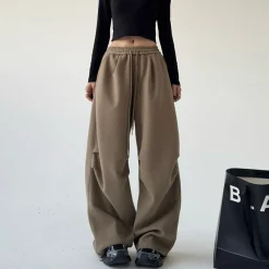 Hot HJK Exclusive Oversized Uncuffed Sweatpants Pants
