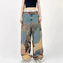Online HJK Exclusive "Surrealism" Deconstructed Jeans Jeans
