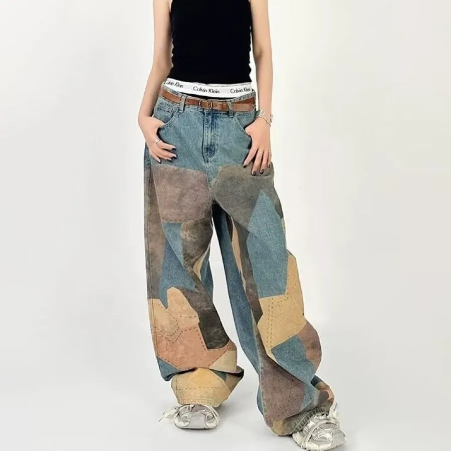 Online HJK Exclusive "Surrealism" Deconstructed Jeans Jeans